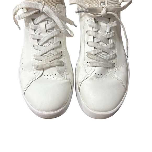 On The Roger Advantage Sneakers Shoes Tennis White Leather Size 9 - Picture 6 of 10